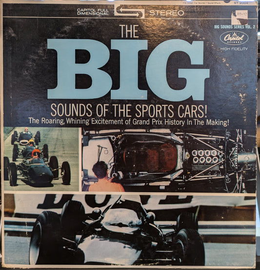 The Big Sounds Of The Sports Cars | Very Good Plus (VG+) Very Good Plus (VG+) Get Cheap Vinyl