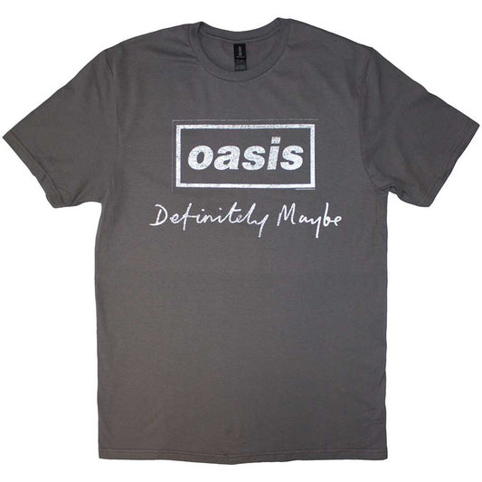 Definitely Maybe Distressed Text Logo | Men's | Get Cheap Vinyl