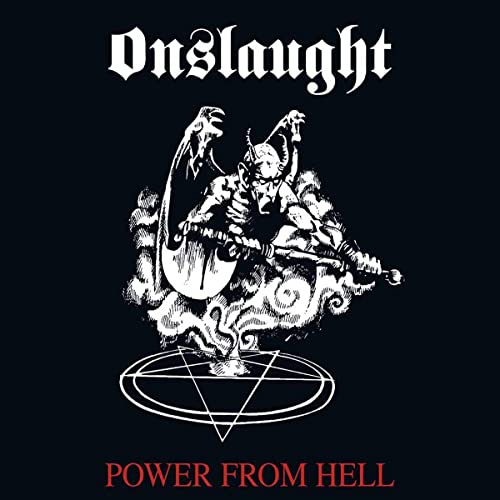 Power From Hell (White W/ Red Splatter Vinyl) | Get Cheap Vinyl