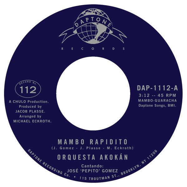 Mambo Rapidito / Un Tabaco Para Elegua | Mint (M) Generic Get Cheap Vinyl