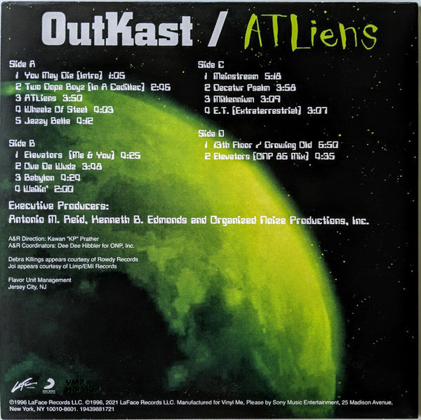ATLiens (VMP | NEON GREEN & BLUE GALAXY VINYL) | Mint (M) Mint (M) Get Cheap Vinyl