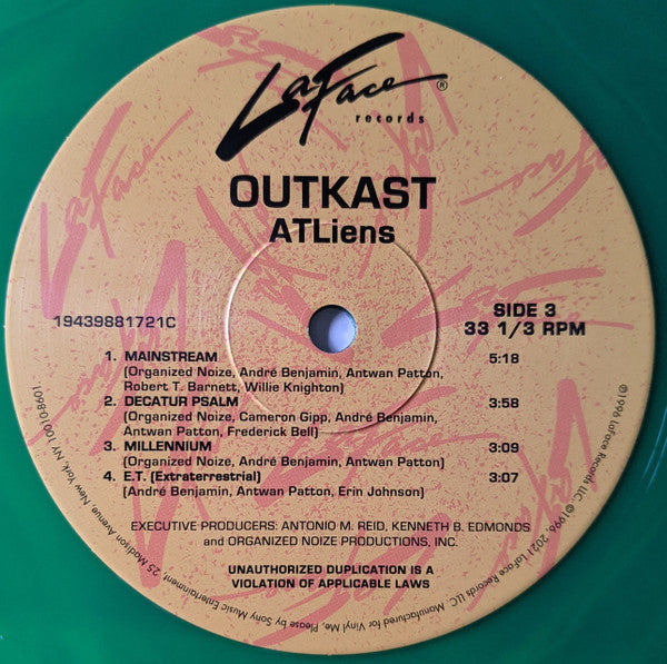 ATLiens (VMP | NEON GREEN & BLUE GALAXY VINYL) | Mint (M) Mint (M) Get Cheap Vinyl