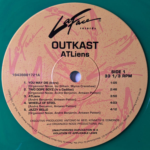 ATLiens (VMP | NEON GREEN & BLUE GALAXY VINYL) | Mint (M) Mint (M) Get Cheap Vinyl