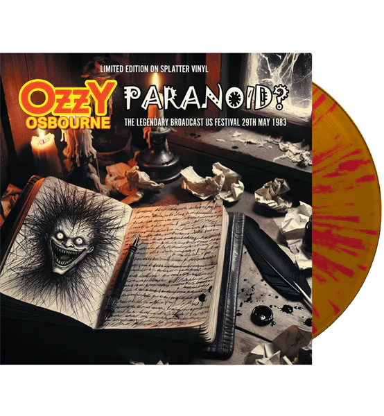 Paranoid? US Festival '83 (Orange/Red Splatter Vinyl) [Import] | Mint (M) Mint (M) Get Cheap Vinyl
