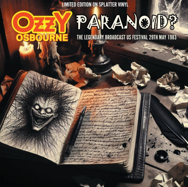 Paranoid? US Festival '83 (Orange/Red Splatter Vinyl) [Import] | Mint (M) Mint (M) Get Cheap Vinyl