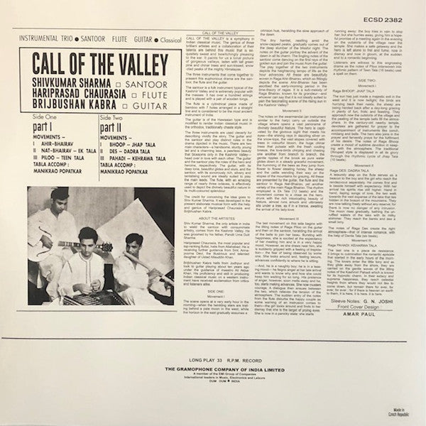 Call Of The Valley | Mint (M) Mint (M) Get Cheap Vinyl
