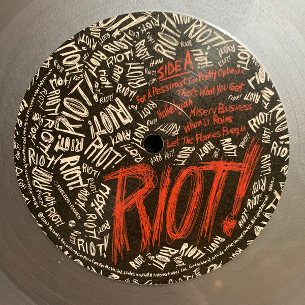 Riot! (SILVER VINYL) | Mint (M) Mint (M) Get Cheap Vinyl