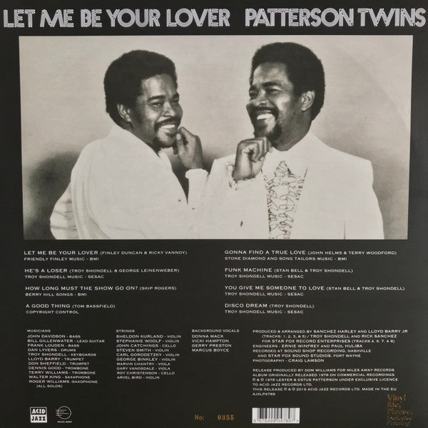 Let Me Be Your Lover | Mint (M) Mint (M) Get Cheap Vinyl