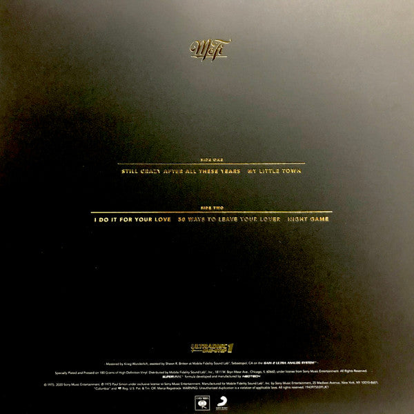 Still Crazy After All These Years | Mint (M) Mint (M) Get Cheap Vinyl