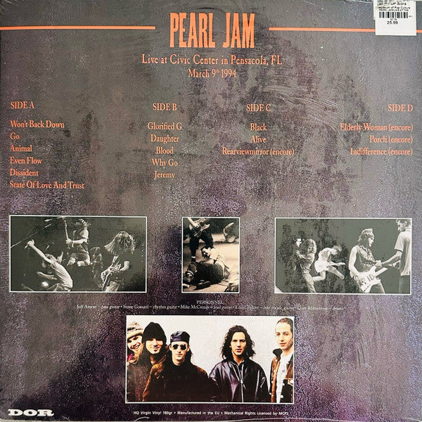 Live At Civic Center In Pensacola, FL March 9th 1994 | Mint (M) Mint (M) Get Cheap Vinyl
