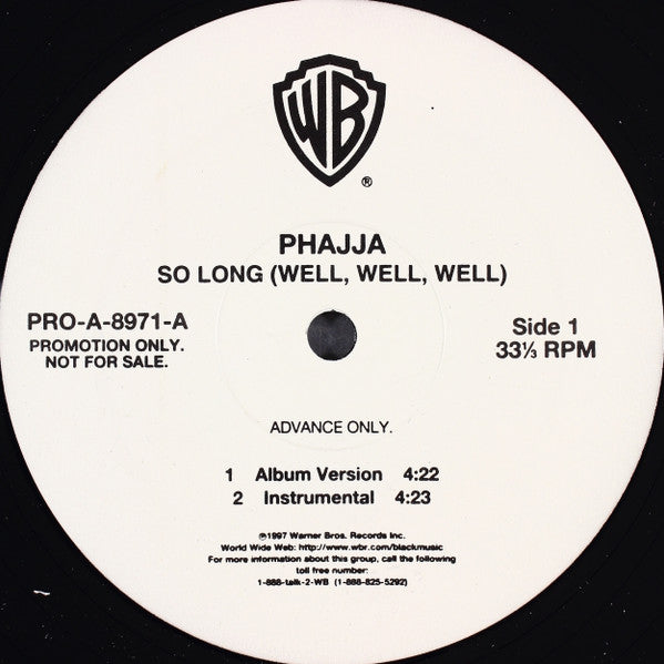 So Long (Well, Well, Well) | Near Mint (NM) Generic Get Cheap Vinyl
