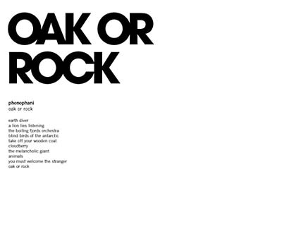 Oak or Rock | Get Cheap Vinyl