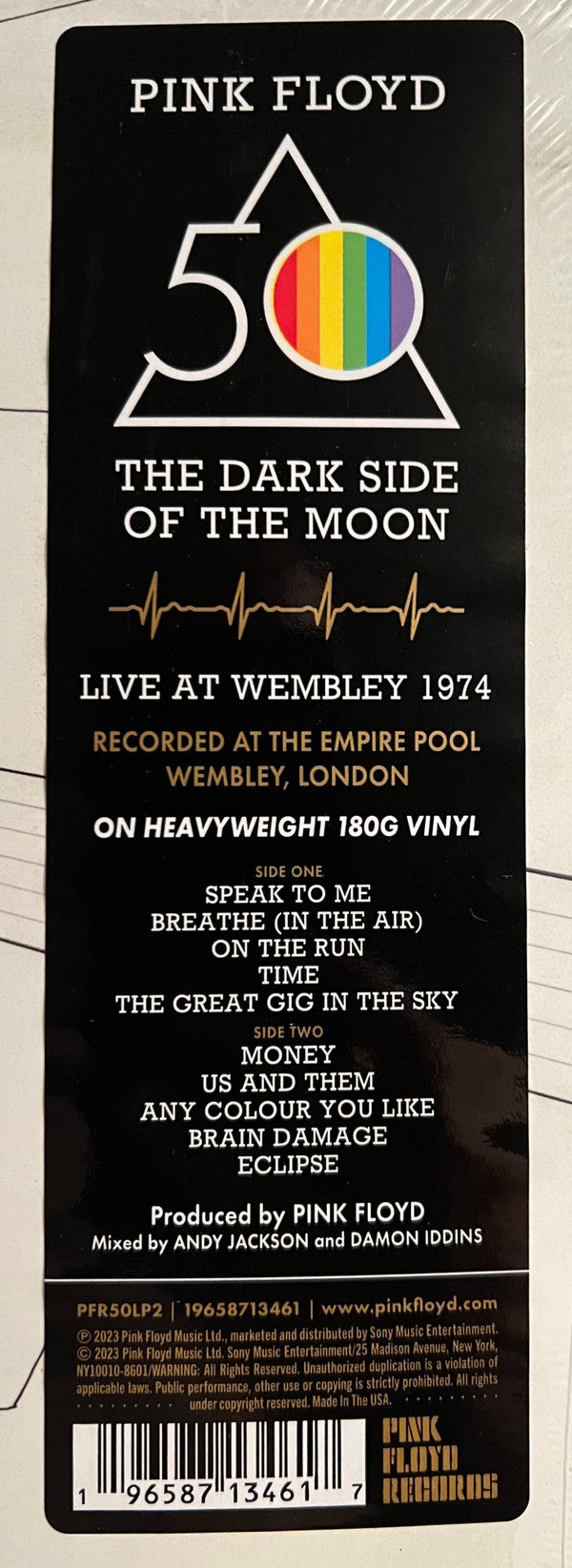 The Dark Side Of The Moon (Live At Wembley 1974) | Mint (M) Mint (M) Get Cheap Vinyl