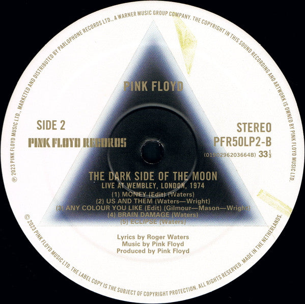 The Dark Side Of The Moon (Live At Wembley 1974) | Mint (M) Mint (M) Get Cheap Vinyl