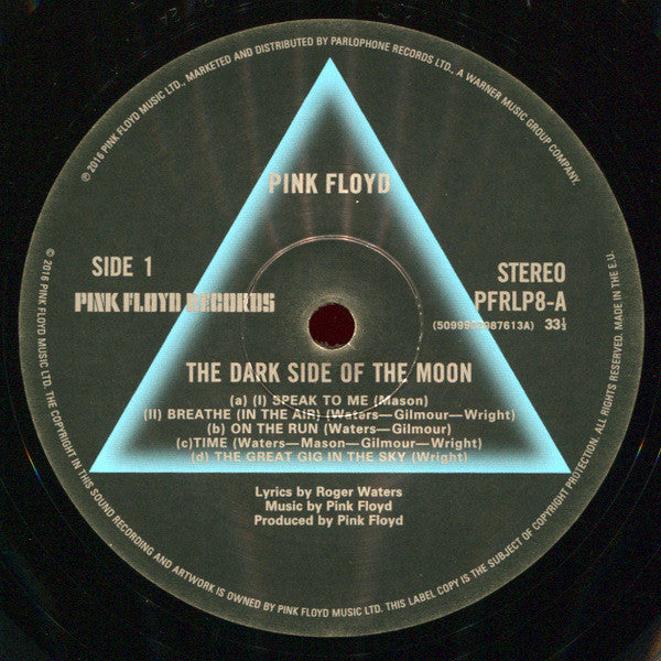 Pink Floyd The Dark Side Of The Moon Pink Floyd Records, Pink Floyd Records LP, Album, RE, RM, 180 Mint (M) Mint (M) Get Cheap Vinyl