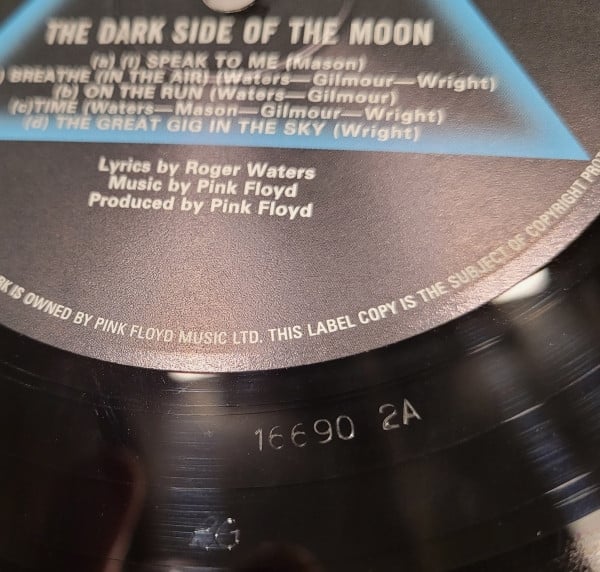 Pink Floyd The Dark Side Of The Moon Pink Floyd Records, Pink Floyd Records LP, Album, RE, RM, 180 Mint (M) Mint (M) Get Cheap Vinyl