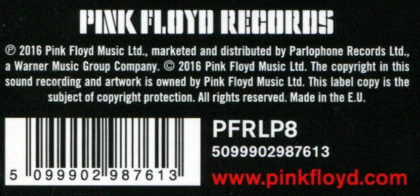 Pink Floyd The Dark Side Of The Moon Pink Floyd Records, Pink Floyd Records LP, Album, RE, RM, 180 Mint (M) Mint (M) Get Cheap Vinyl