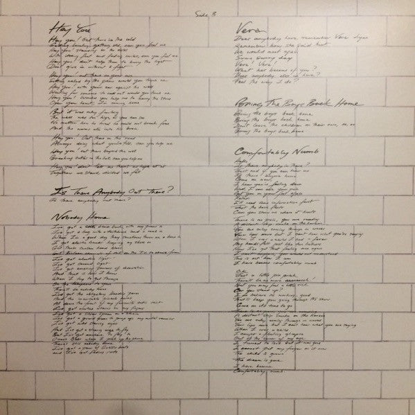 The Wall (VINYL) | Mint (M) Mint (M) Get Cheap Vinyl