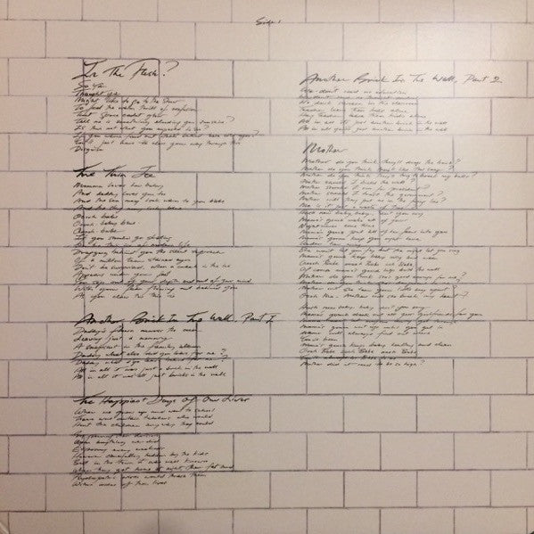 The Wall (VINYL) | Mint (M) Mint (M) Get Cheap Vinyl
