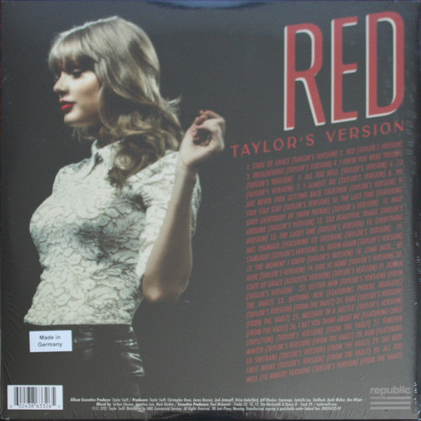Red (Taylor's Version) | Mint (M) Mint (M) Get Cheap Vinyl