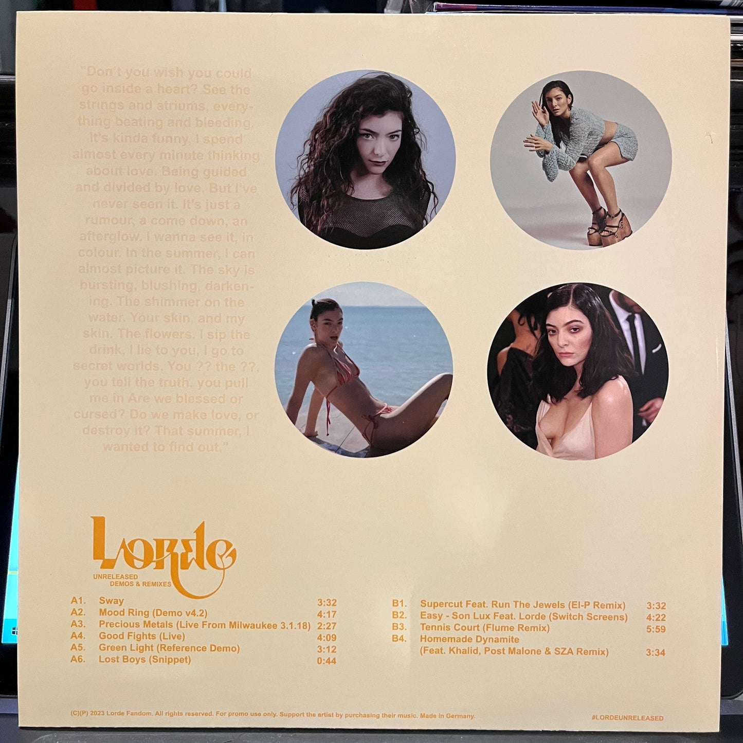 Unreleased Demos & Remixes | Mint (M) Mint (M) Get Cheap Vinyl