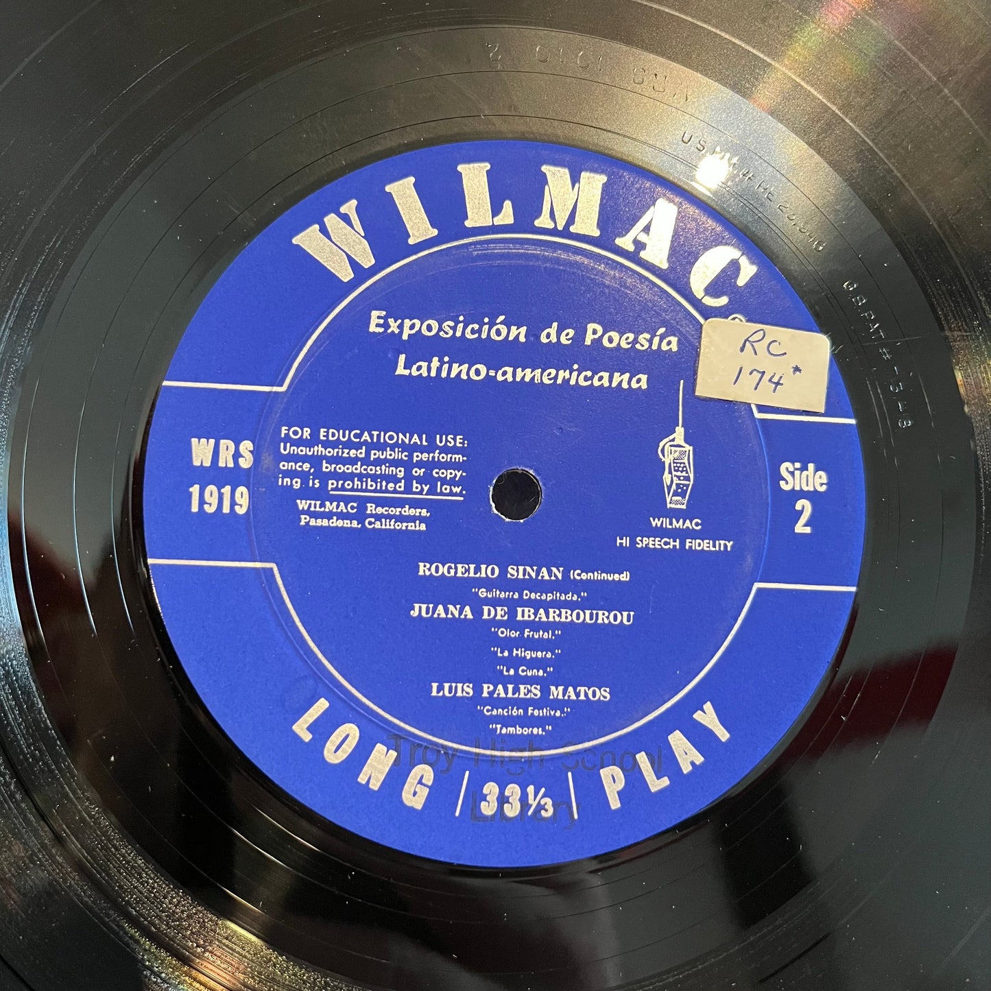 Poesia Latino-Americana | Excellent (EX) Excellent (EX) Get Cheap Vinyl