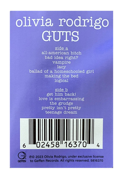 Guts (PICTURE DISC) | Mint (M) Mint (M) Get Cheap Vinyl