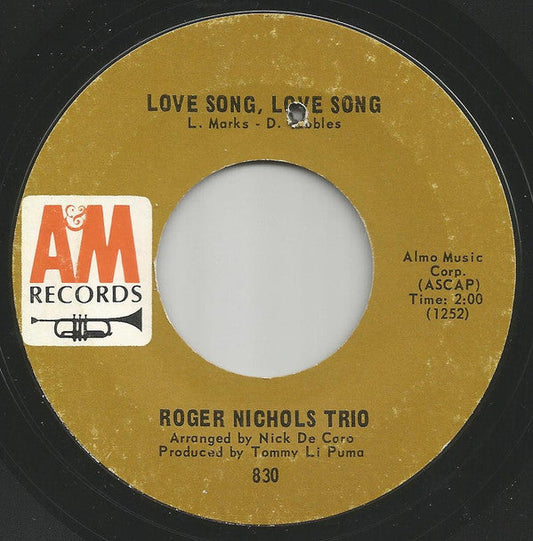 Love Song, Love Song / Snow Queen | Very Good (VG) Generic Get Cheap Vinyl