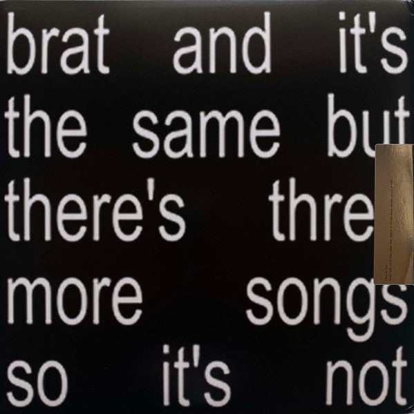 Brat And It's The Same But There's Three More Songs So It's Not | Mint (M) Mint (M) Get Cheap Vinyl