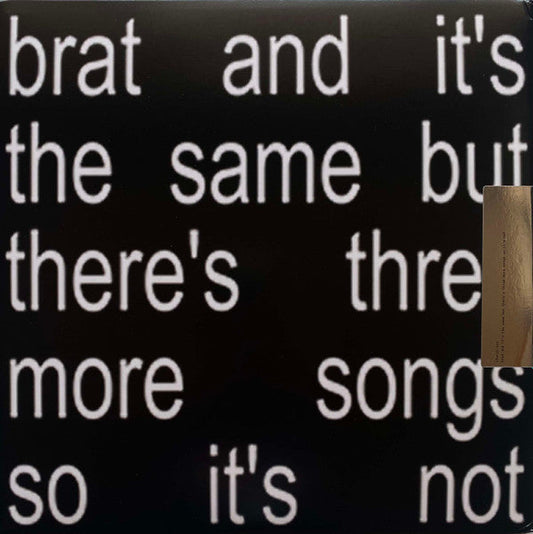 Brat And It's The Same But There's Three More Songs So It's Not | Mint (M) Mint (M) Get Cheap Vinyl
