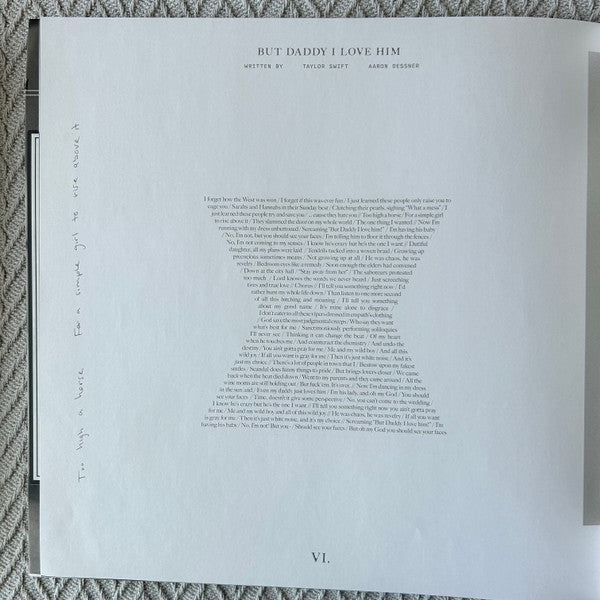 The Tortured Poets Department (GHOSTED WHITE VINYL) | Mint (M) Mint (M) Get Cheap Vinyl