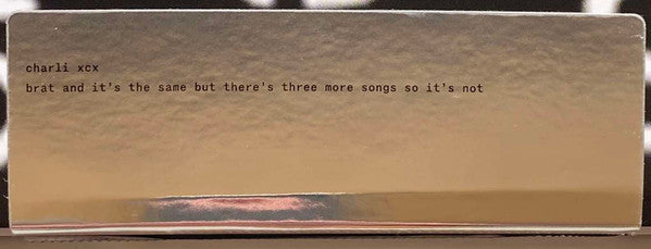 Brat And It's The Same But There's Three More Songs So It's Not | Mint (M) Mint (M) Get Cheap Vinyl