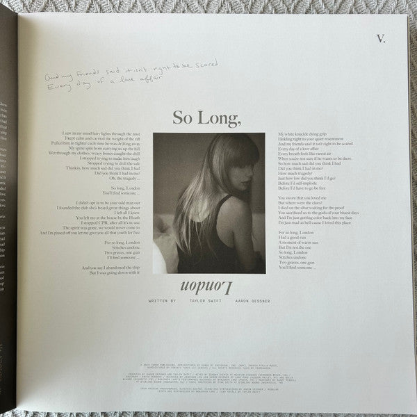 The Tortured Poets Department (GHOSTED WHITE VINYL) | Mint (M) Mint (M) Get Cheap Vinyl
