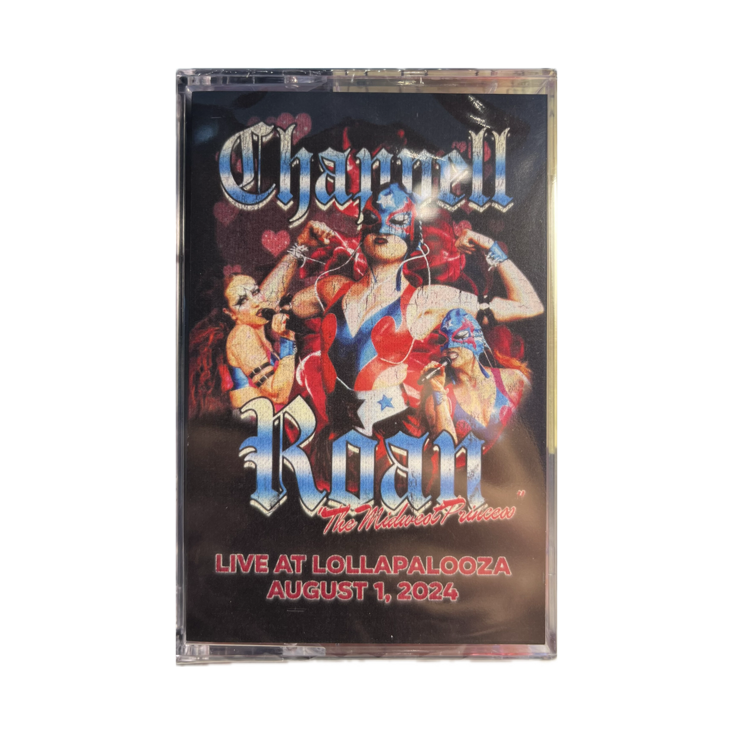 Live At Lollapalooza Aug 1 2024 (CLEAR PINK CASSETTE) | Mint (M) Mint (M) Get Cheap Vinyl