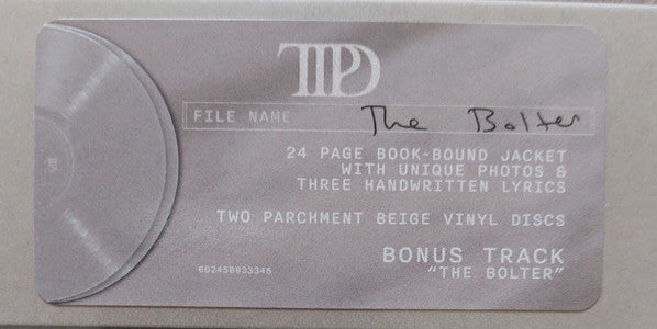 The Tortured Poets Department (PARCHMENT BEIGE VINYL) | Mint (M) Mint (M) Get Cheap Vinyl