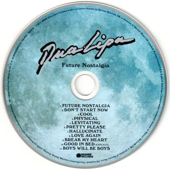 Future Nostalgia (DIGIPACK CD) | Mint (M) Mint (M) Get Cheap Vinyl