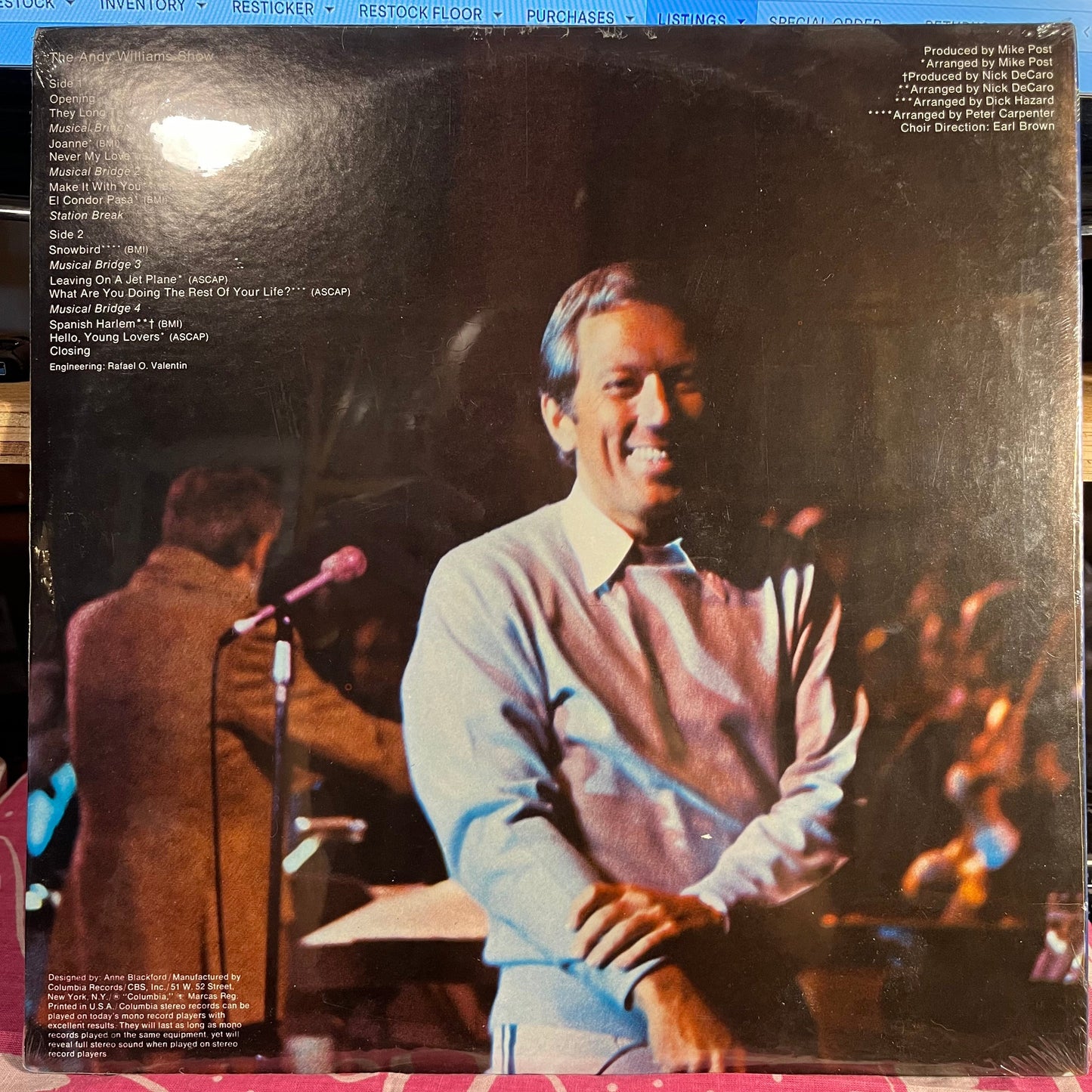 The Andy Williams Show | Mint (M) Mint (M) Get Cheap Vinyl