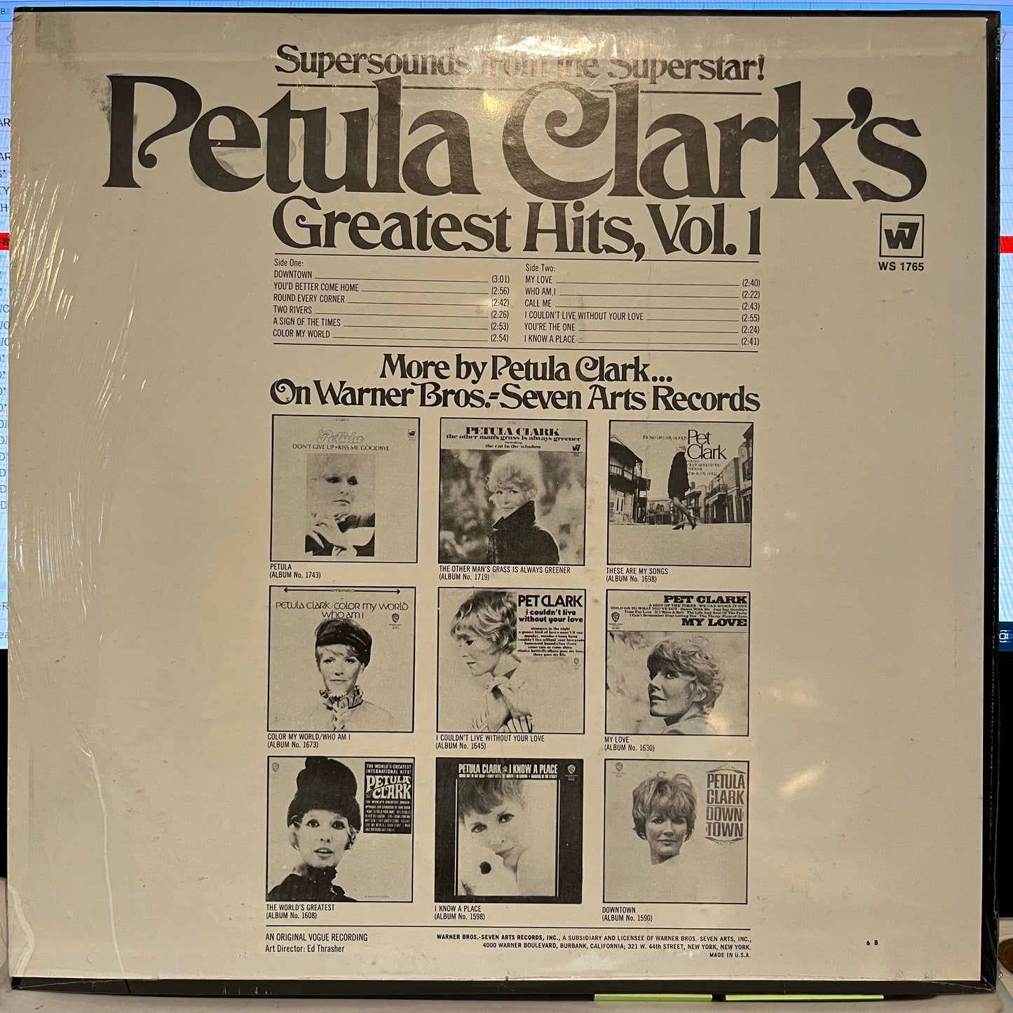 Petula Clark's Greatest Hits, Vol. 1 *SEALED* | Mint (M) Mint (M) Get Cheap Vinyl