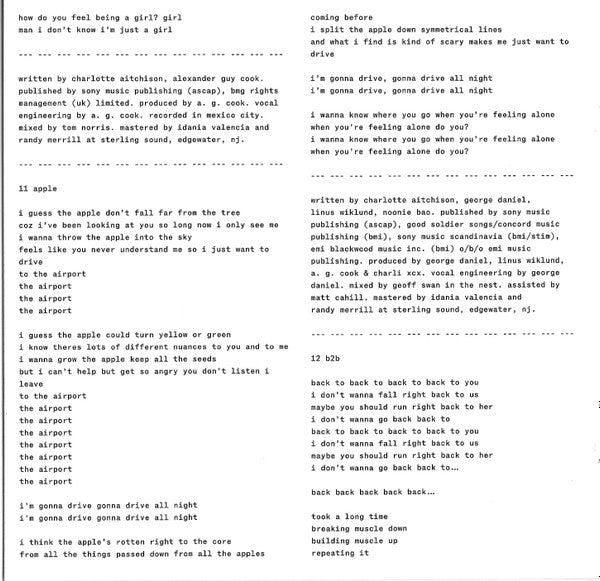 Brat And It's The Same But There's Three More Songs So It's Not (CD) | Mint (M) Mint (M) Get Cheap Vinyl