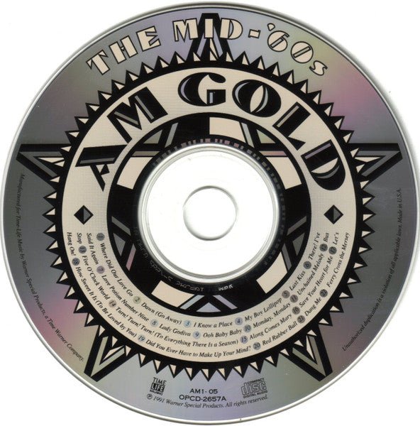 AM Gold - The Mid-'60s *CD* | Mint (M) Mint (M) Get Cheap Vinyl