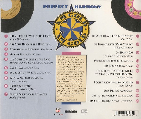AM Gold - Perfect Harmony *CD* | Mint (M) Mint (M) Get Cheap Vinyl