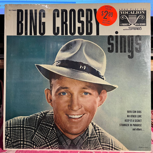 Bing Crosby Sings *SEALED* | Mint (M) Near Mint (NM) Get Cheap Vinyl