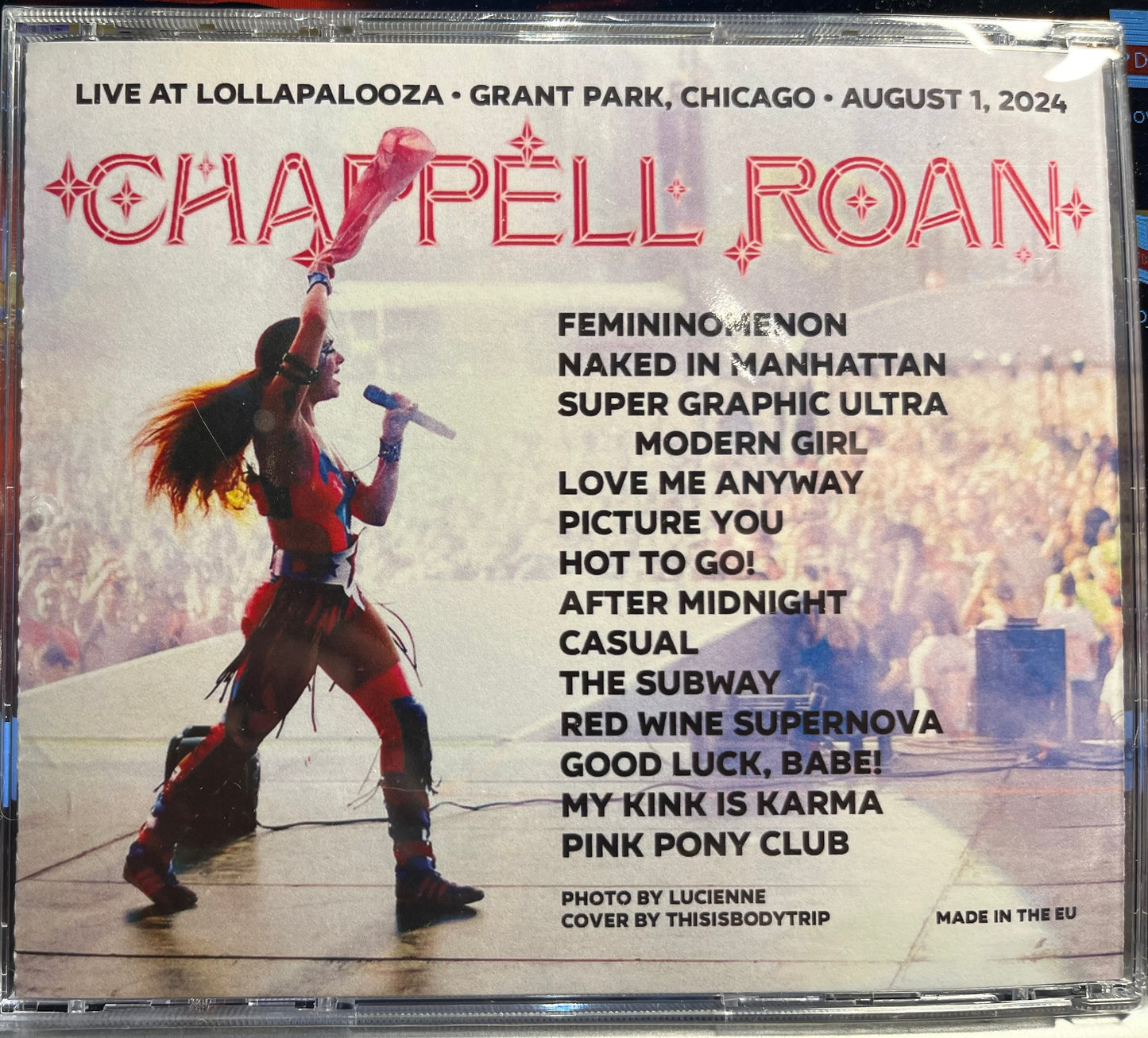 Live At Lollapalooza Aug 1 2024 (CD) | Mint (M) Mint (M) Get Cheap Vinyl