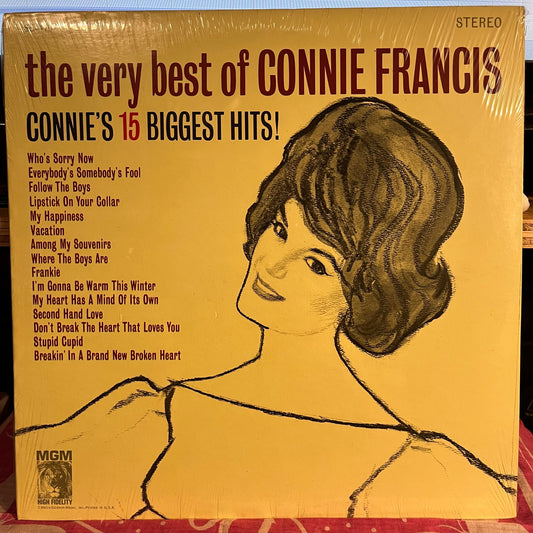 The Very Best Of Connie Francis (Connie's 15 Biggest Hits!) | Mint (M) Mint (M) Get Cheap Vinyl