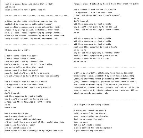 Brat And It's The Same But There's Three More Songs So It's Not (CD) | Mint (M) Mint (M) Get Cheap Vinyl