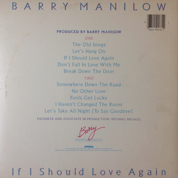 If I Should Love Again *SEALED* | Mint (M) Mint (M) Get Cheap Vinyl
