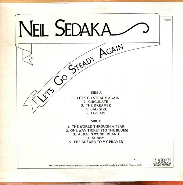 Let's Go Steady Again *SEALED* | Mint (M) Near Mint (NM) Get Cheap Vinyl