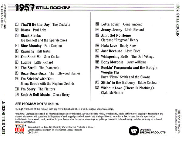1957 Still Rockin' *CD* | Mint (M) Mint (M) Get Cheap Vinyl