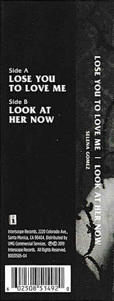 Lose You To Love Me / Look At Her Now (CASS) | Mint (M) Mint (M) Get Cheap Vinyl