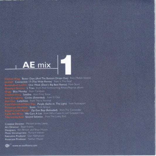 AE Mix 1 *CD/SEALED* | Mint (M) Mint (M) Get Cheap Vinyl